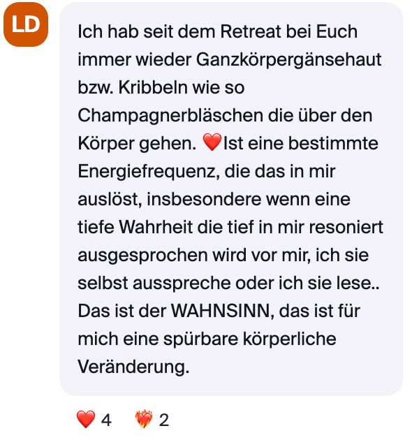 WhatsApp-Stimme: Champagnerbläschen, die durch den Körper steigen